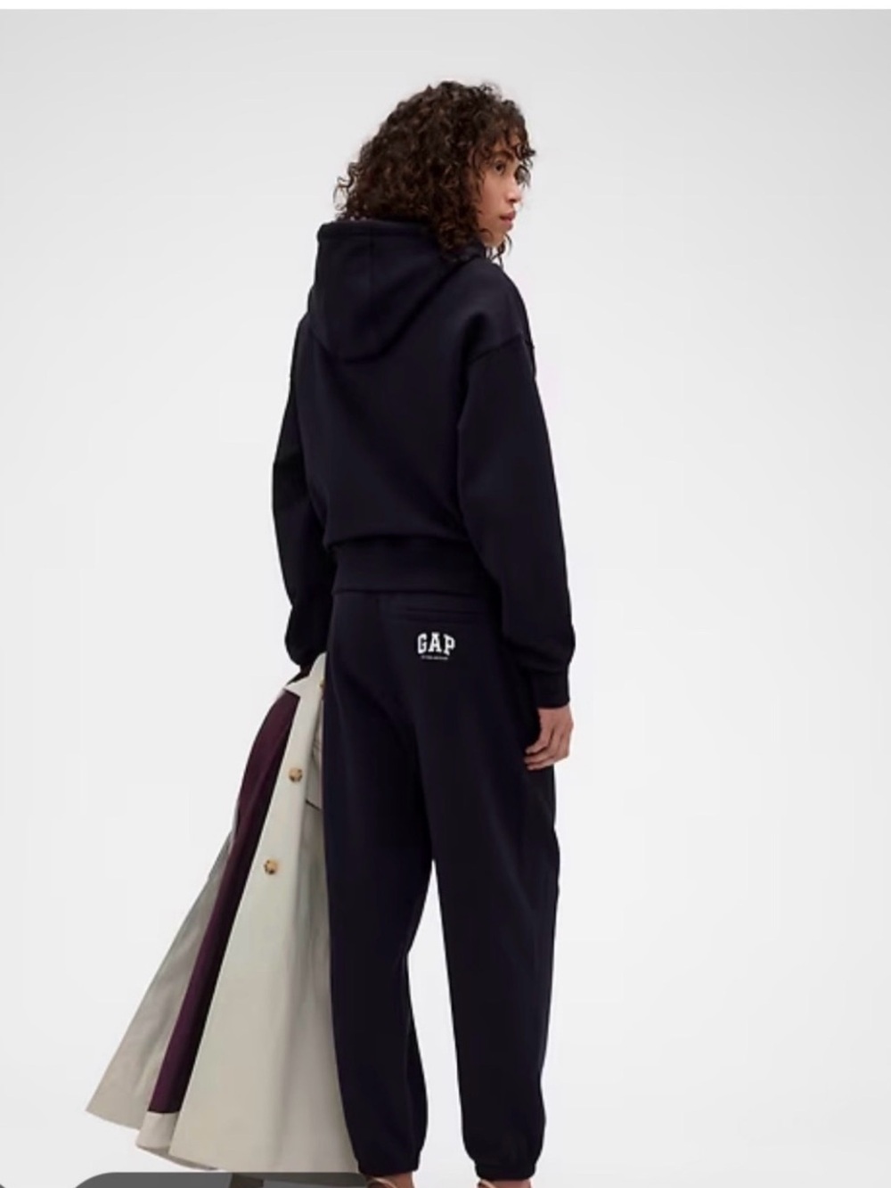 GAP x Victoria Beckham Navy Blue Joggers